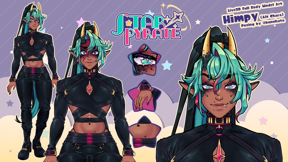I'm Starpy. I'm a b/w mixed Vtuber born and raised in the Bahamas (my grandparents are Jamaican tho lol) 🇧🇸🇯🇲