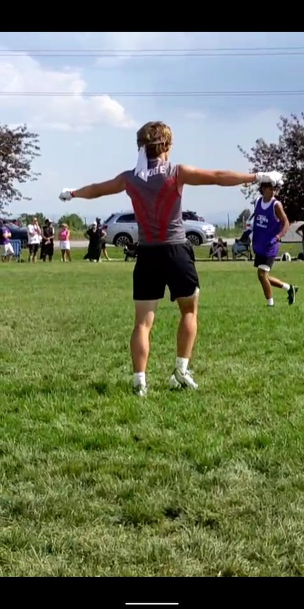 Had a great time playing in the <a href="/weberstatefb/">Weber State Football</a> Wild 7's tournament over the weekend.  3 Interceptions and quite a few breakups.  Such a great day of football at one of my favorite tournaments!