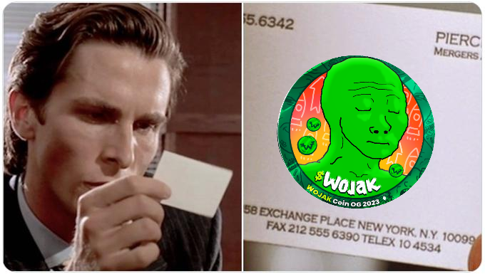 wojakcto's tweet photo. Look at that subtle coloring. The tasteful thickness. Oh my god, it even has a watermark. $WOJAK https://t.co/qIcvUEICDD