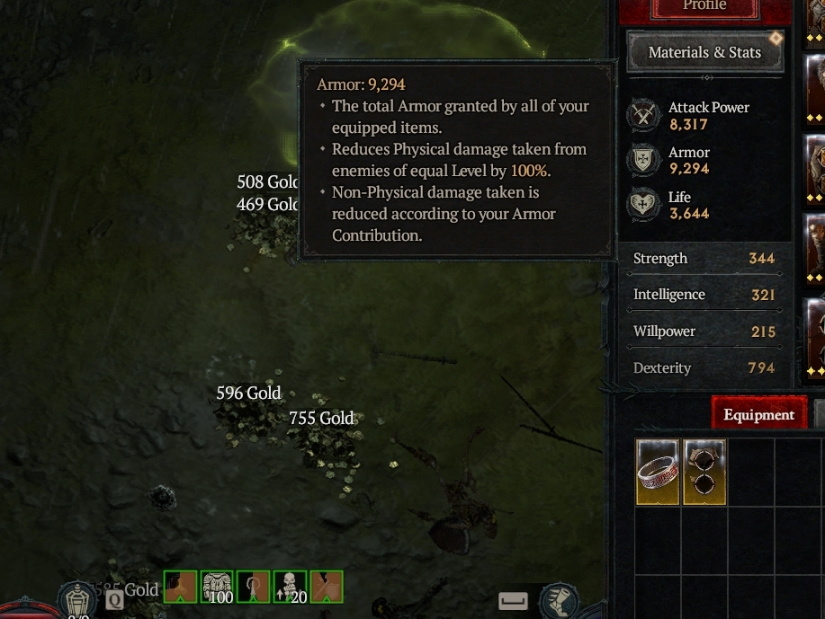 100% Physical damage reduction seems a bit too strong maybe? #DiabloIV #Diablo4
