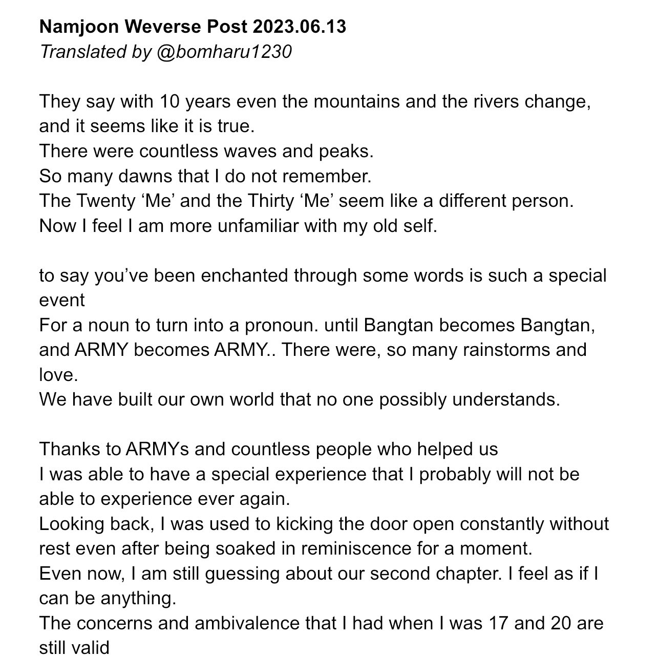 BTS 10th year ☻ *do not follow (@fckmintchoco) / Twitter