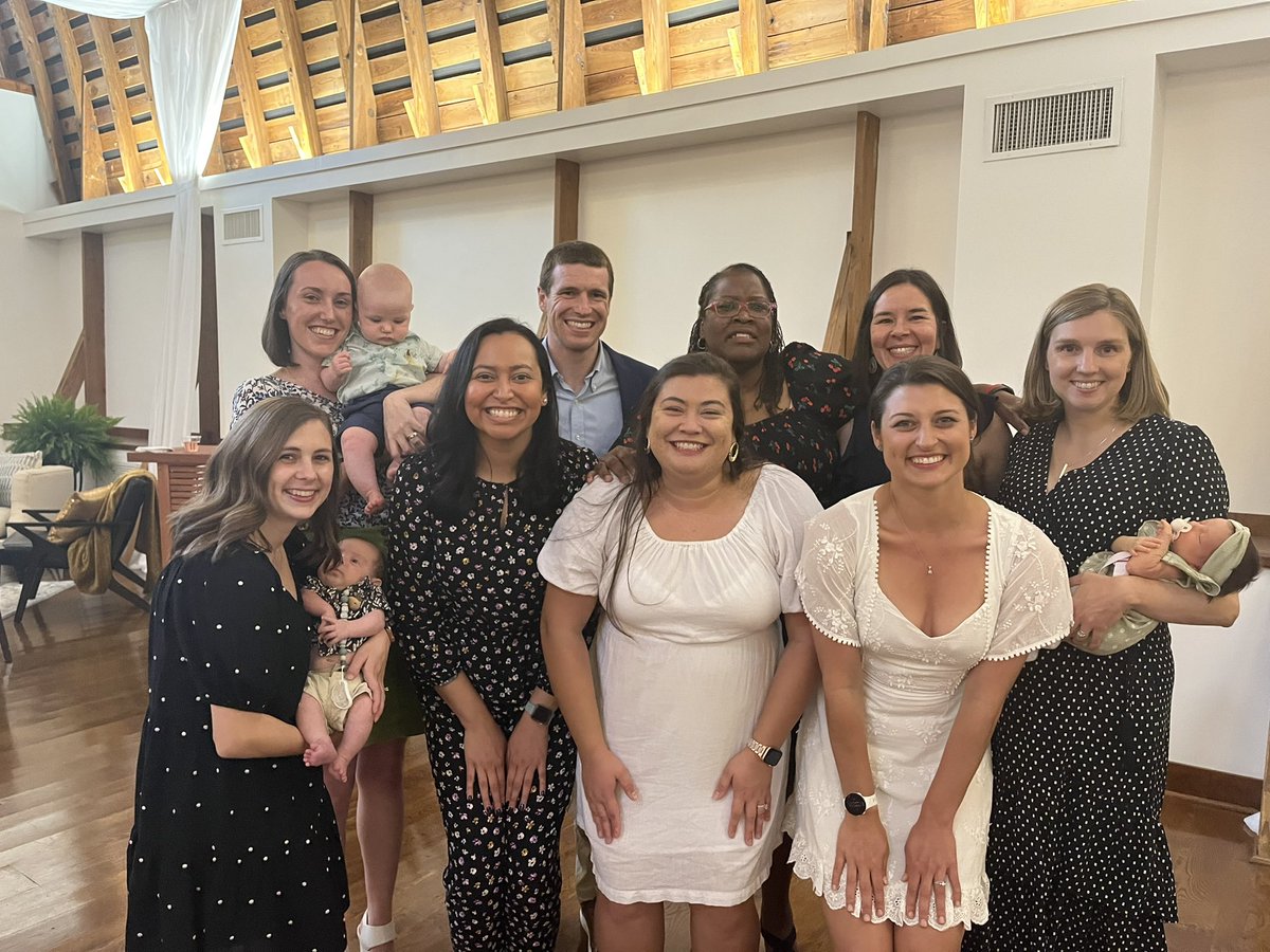 WFPedsRes's tweet photo. Congrats to our graduating third year residents! We celebrated them with their families this past weekend. We will miss them but know they will accomplish amazing things! @WakePeds https://t.co/nJsteHll8K