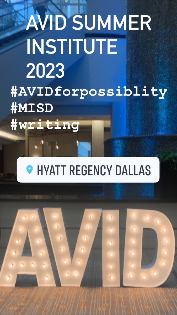 leonmexico1970's tweet photo. Summer Institute Training 2023
#avodforpossibility #avid #beaviking #writing https://t.co/LN6YhzcnW6