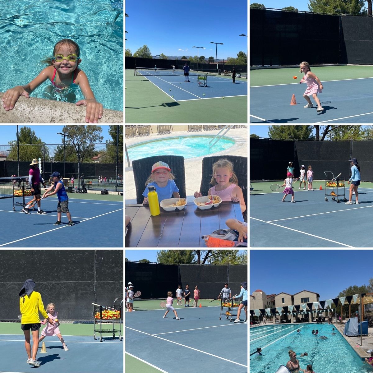 What is the junior tennis program at the Paseo Club?