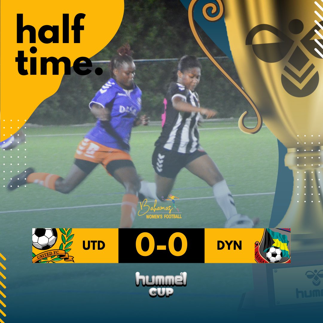 BahamasFootbal1's tweet image. ⌛ Halftime! Tensions ran high in the clash between United FC and Dynamos FC, with no goals scored in the first half. We eagerly awaited the second half with anticipation! ⚽ 

#UnitedFC #DynamosFC #Halftime