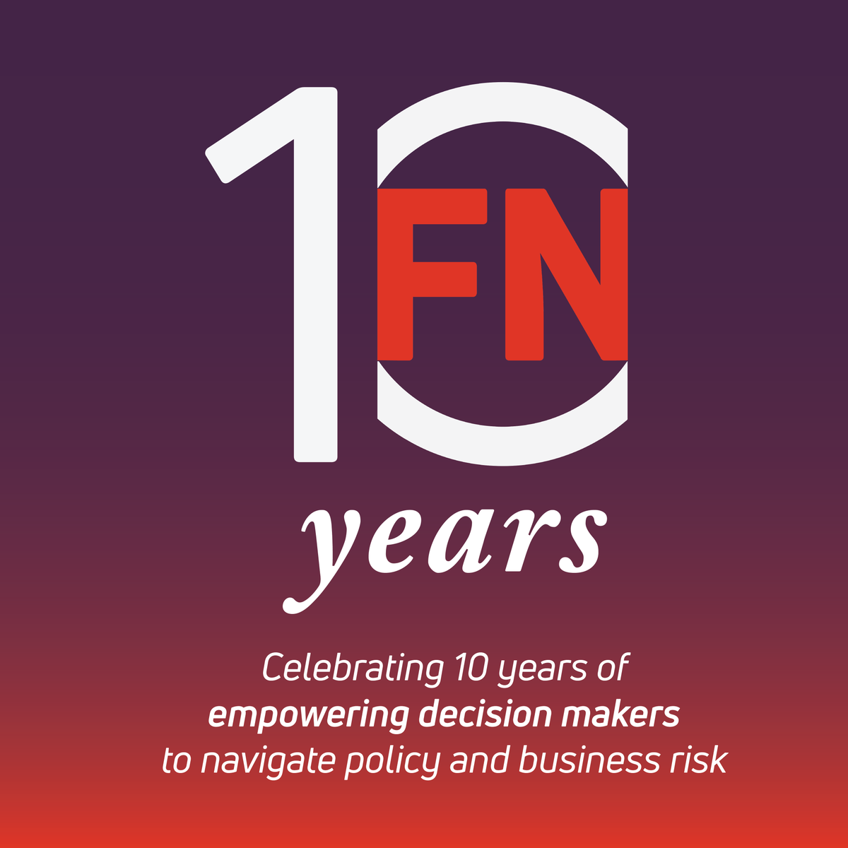 🎈 Join us in celebrating 10 years of <a href="/FiscalNote/">FiscalNote</a>! 🎈

🎉 Celebrate this milestone anniversary with us — share your most memorable FiscalNote story or photo with us by tagging us on social with #FN10.