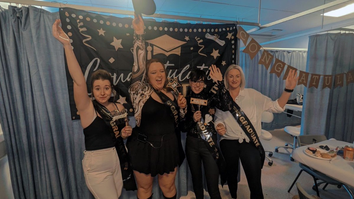 bcwareofdog's tweet photo. // end of the year celebration for finishing the course today no more college!!!   till august if I get another course

I'm the one with the specs!! https://t.co/cuy044GwGK