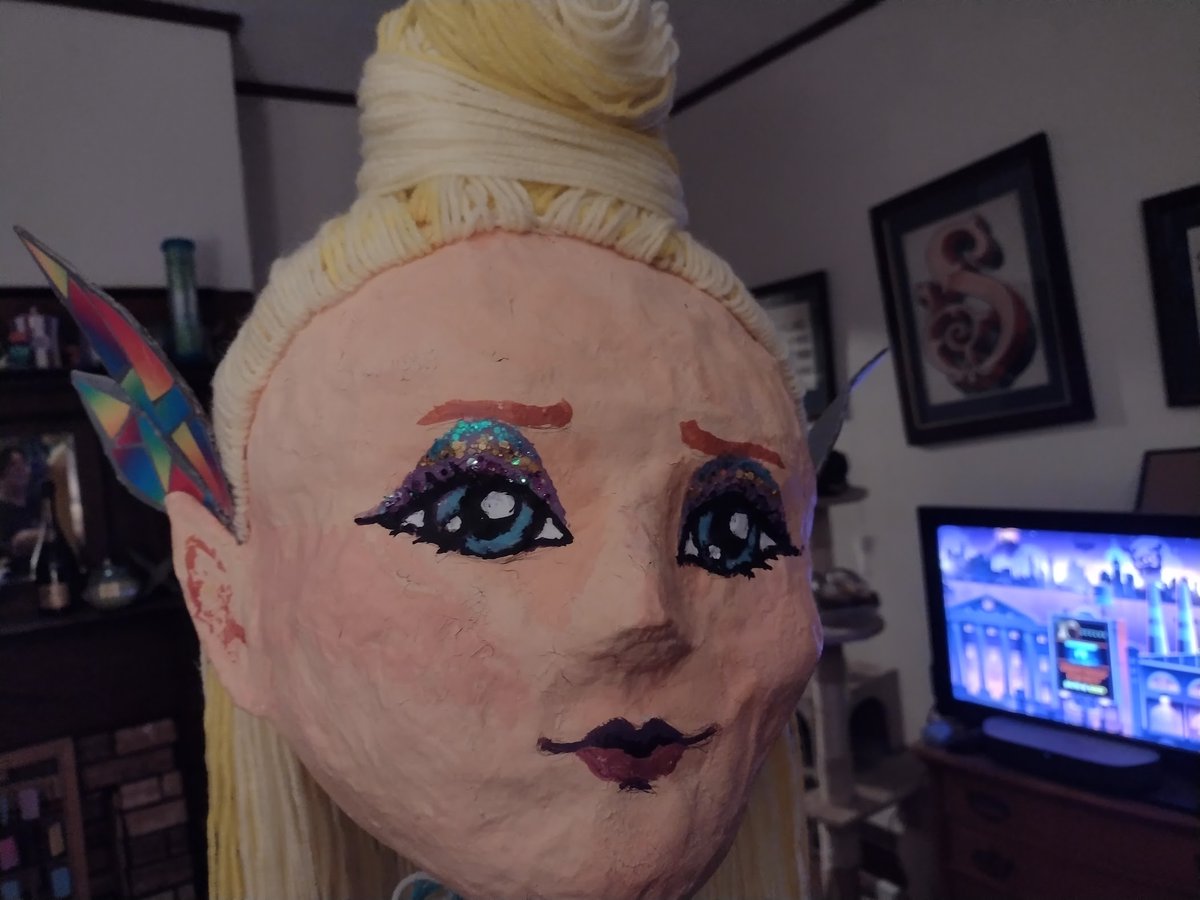 horrorcheck's tweet photo. I made an 8-foot-tall puppet for Wheeling's local Pride Festival! More photos on Tumblr: https://t.co/ukhl0x3rGK https://t.co/RdFjyHUszn