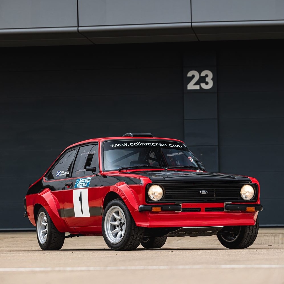 IconicAuc's tweet photo. With a semi-spaceframe rear end, sequential box and a 330bhp 2.5-litre Millington engine, this must be the ultimate Mk II Escort!

It was to be Colin McRae's final rally car and is on offered at The Classic Sale 25th &amp;26th August.

#silverstoneauctions @silverstonefestival https://t.co/XzwgyucU6A