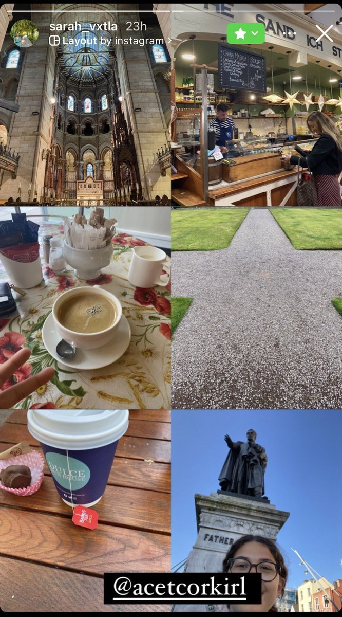 Congratulations on embarking on the Corkonian challenge! At Acet, it's not just about learning English; it's about immersing yourself in the Irish experience while being here in Cork. Well done to @sarah_vxtla ☘️ <a href="/pure_cork/">Pure Cork</a>