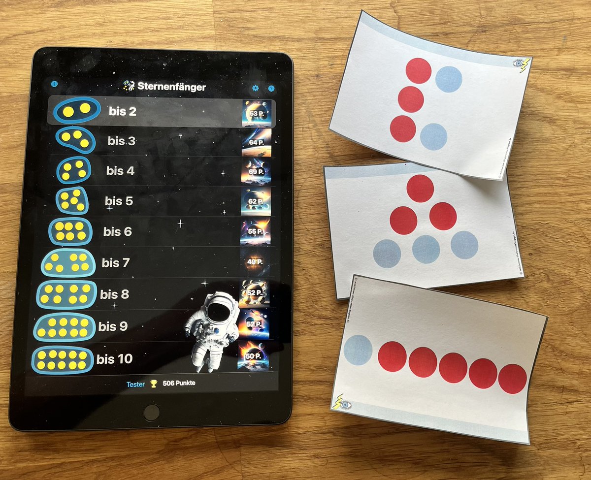 Christian Urff (@urffomat) on Twitter photo Meine neue App Sternenfänger fördert spielerisch die (quasi-)simultane Mengenerfassung: apps.apple.com/de/app/sternen… #twlz #sopaed #grundschule #mathe Meine neue App Sternenfänger fördert spielerisch die (quasi-)simultane Mengenerfassung: apps.apple.com/de/app/sternen… #twlz #sopaed #grundschule #mathe