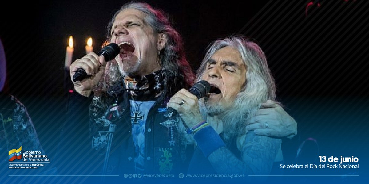 ViceVenezuela's tweet photo. #Efemérides || Hoy en Venezuela se celebra el Día del Rock Nacional, en honor al primer concierto de este género en el país, celebrado el #13Jun de 1970, llamado el "Festival de las Flores", evento que marcó un hito en la historia de la música contemporánea. https://t.co/LDgQ1hWZA4
