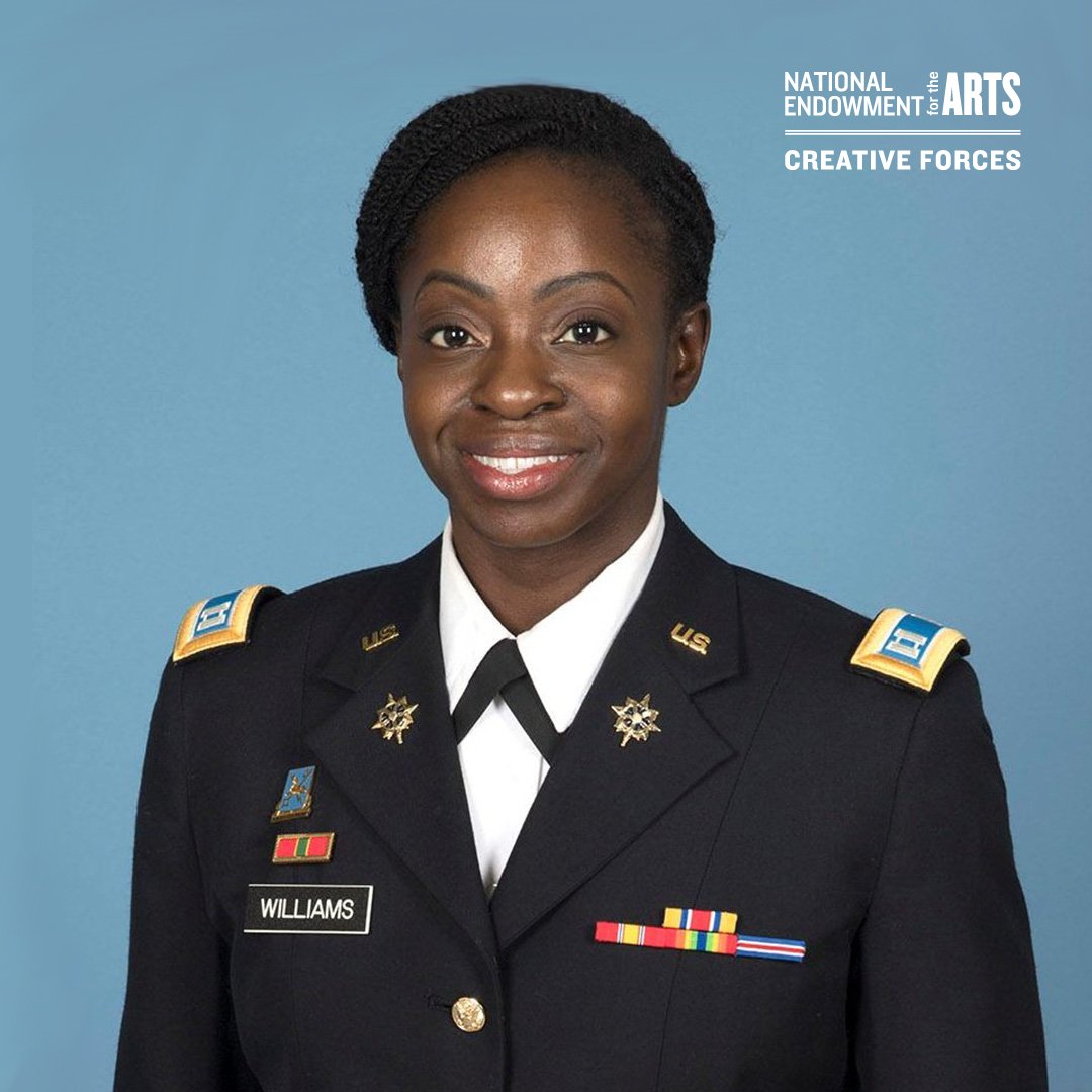 NEA_CFNetwork's tweet image. On #WomenVeteransDay we recognize Linda Williams who interns w/ our lead dance/movement therapist Liz Freeman. She has served over 15 years in @USArmy. After Active Duty, she pursued #DanceTherapy to fuse helping others, #MentalHealth advocacy, &amp;amp; dance.🧵
