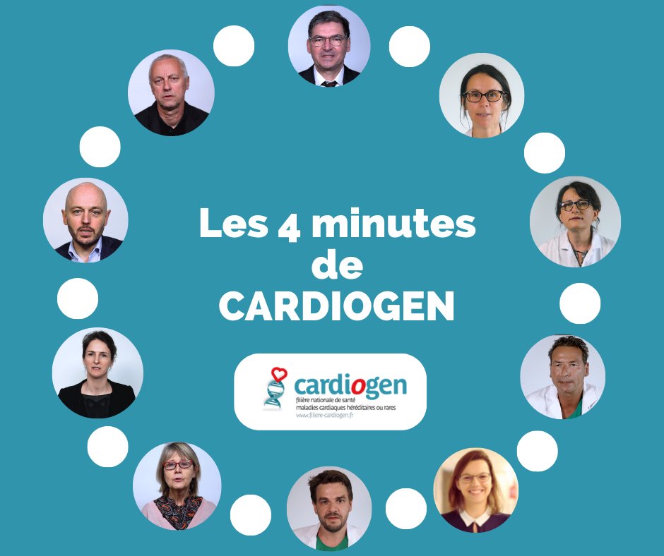 📣 Nouvelle série 'Les 4 minutes de CARDIOGEN' ! 🎉 Nous sommes ravis d'annoncer la sortie de la série « Les 4 minutes de CARDIOGEN ». Projet porté par le Centre de référence des troubles du rythme cardiaque héréditaires ou rares de l'Ouest @institut_thorax