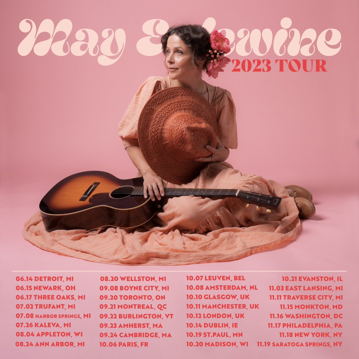 Tour Dates and collaborations for 2023 mayerlewine.com/shows