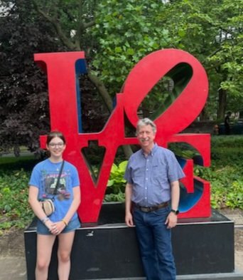 BLLPHD's tweet photo. One future @Penn student and one former @Penn student 👩‍🎓@ewhiteheadfdn https://t.co/BSxgsqblW6