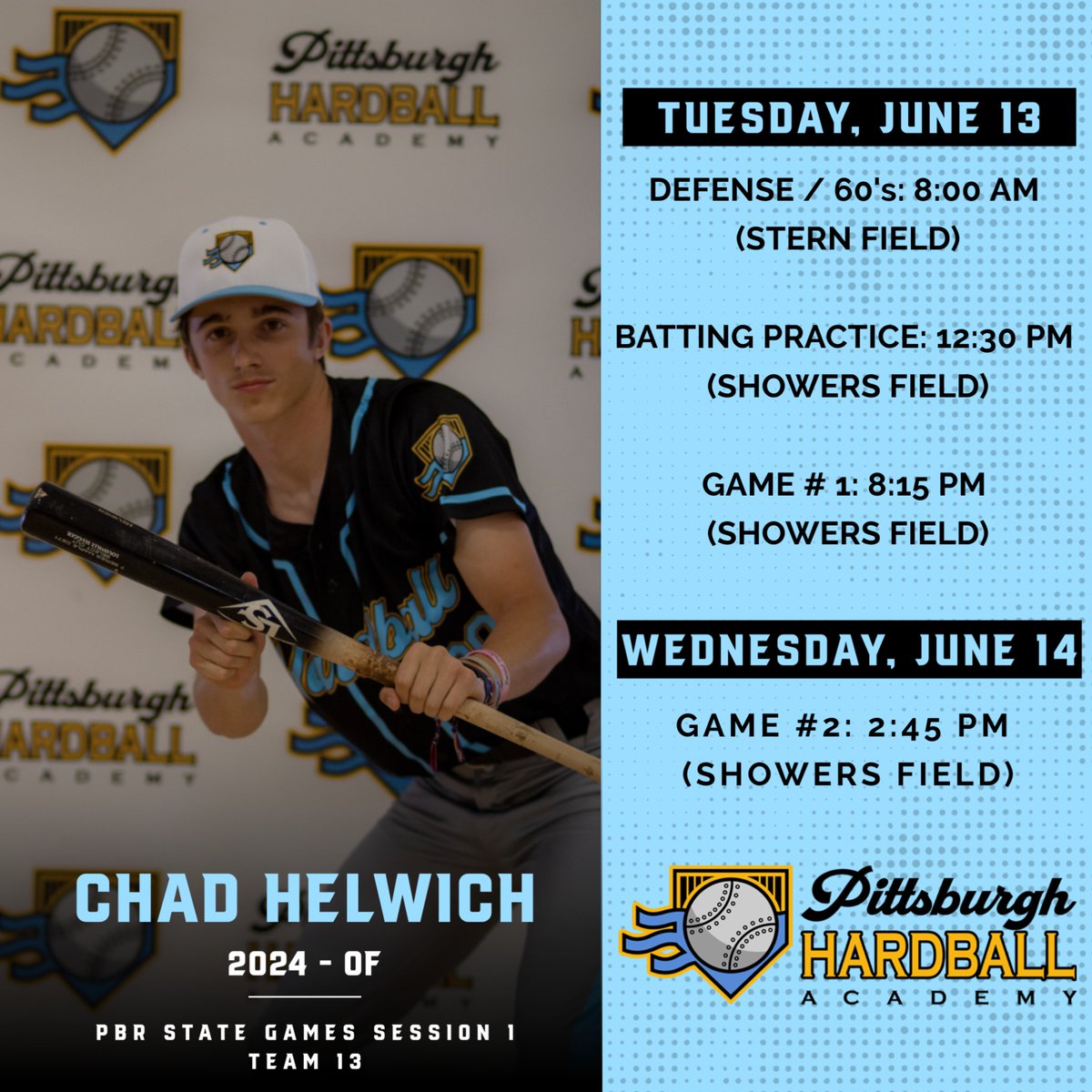 Pittsburgh Hardball Academy tweet media