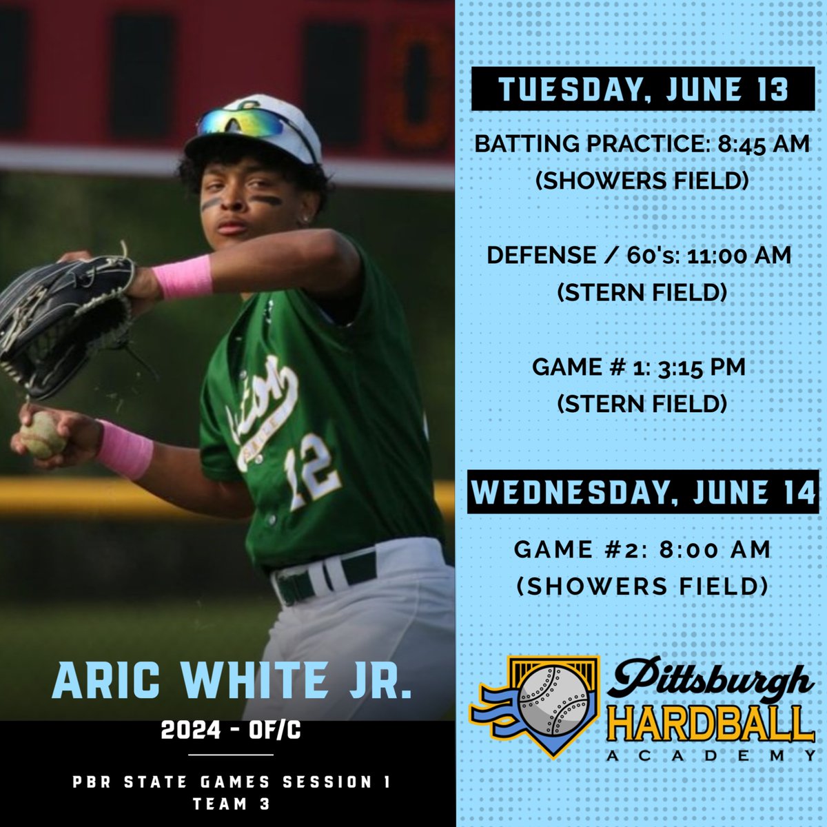 Pittsburgh Hardball Academy tweet media