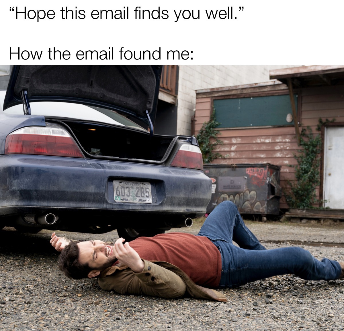 Mondays can hit pretty hard. 🫠 #SoHelpMeTodd