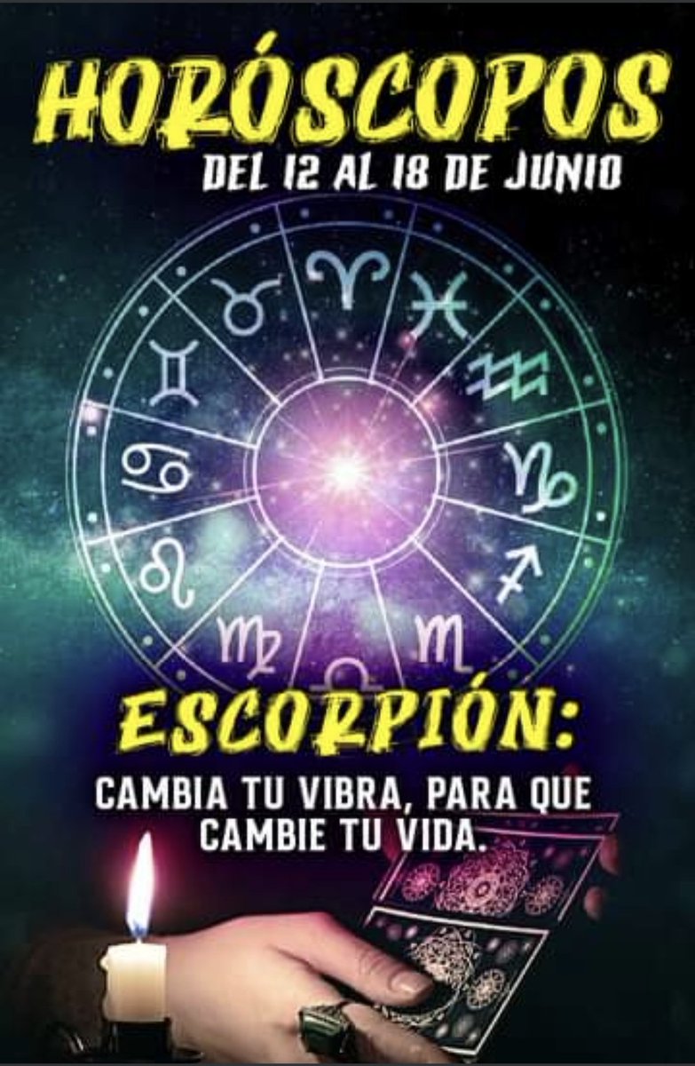 Horóscopos del 12 al 18 de Junio, Escorpión: Cambia tu Vibra, para que Cambie tu Vida #BrujosEnArmonia @RivasTeam @marcerivas38 @LuisRivas580 fb.watch/l70OY7TY42/?mi…