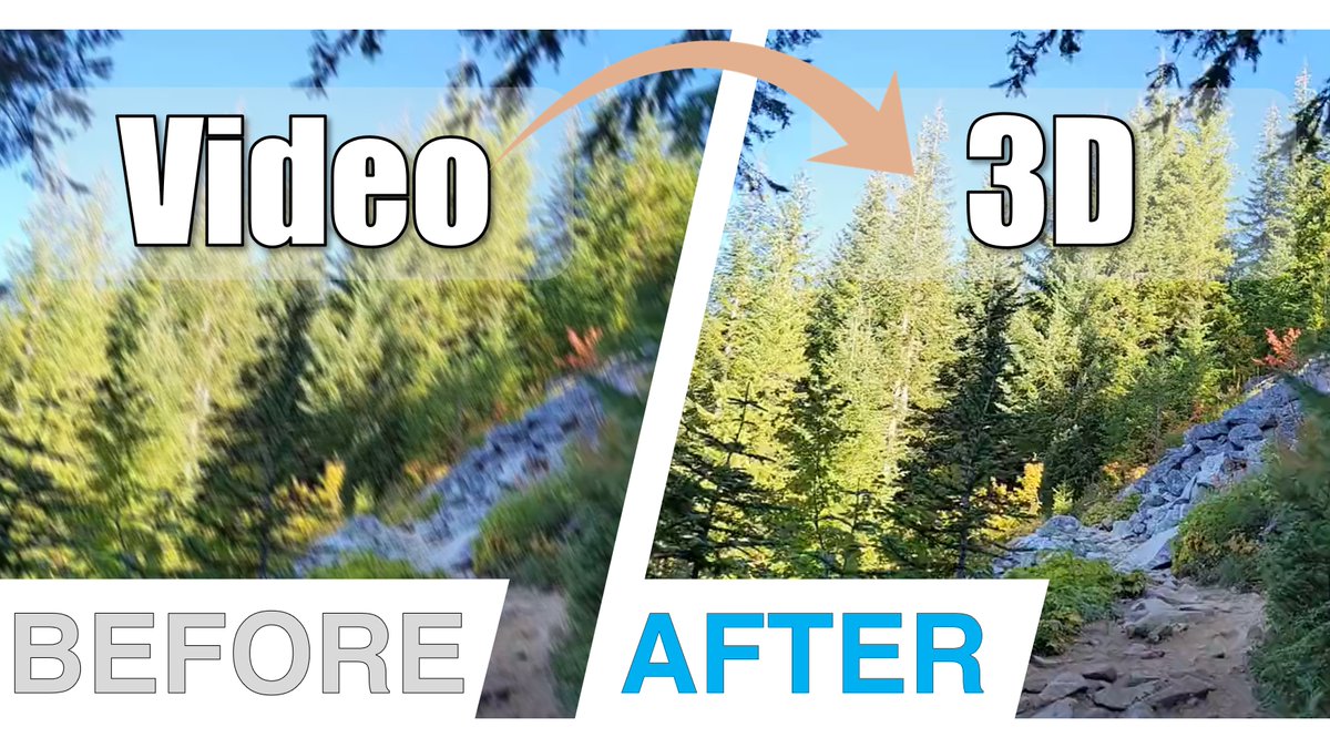 🎉 New video 🎉

Check out the video to learn how to create immersive 3D rendering from casual videos! 🤩

youtube.com/watch?v=VizL7q…