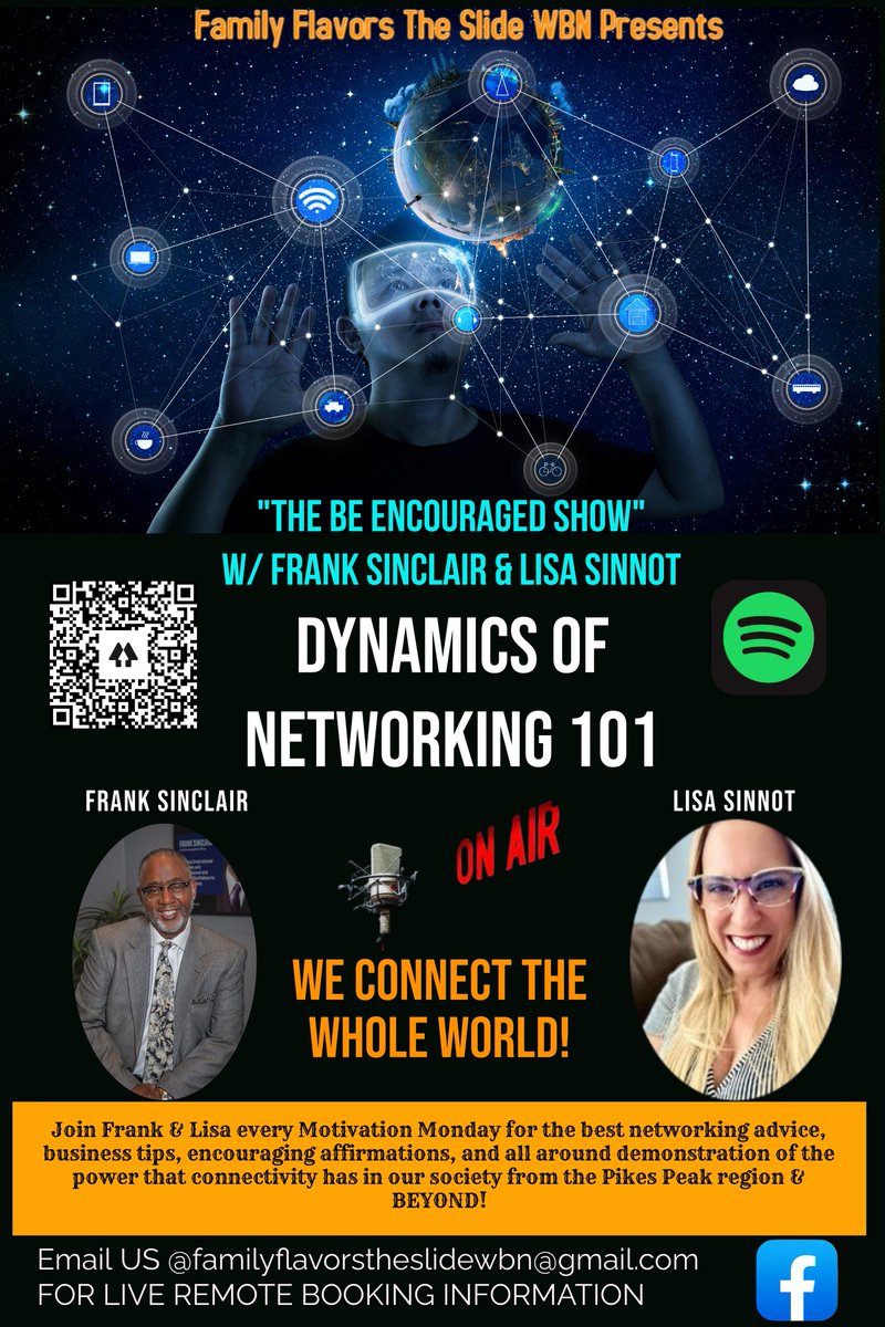 TheSlideWBN's tweet photo. GET READY TO Be Encouraged! THIS MORNING FROM 11-1PM w/ Frank Sinclair and Lisa Sinnott

>>>TUNE IN LADIES &amp; GENTLEMEN AT THE SLIDE!!<<<<

https://t.co/CywK7JpiAx https://t.co/qUR3YOH1hg