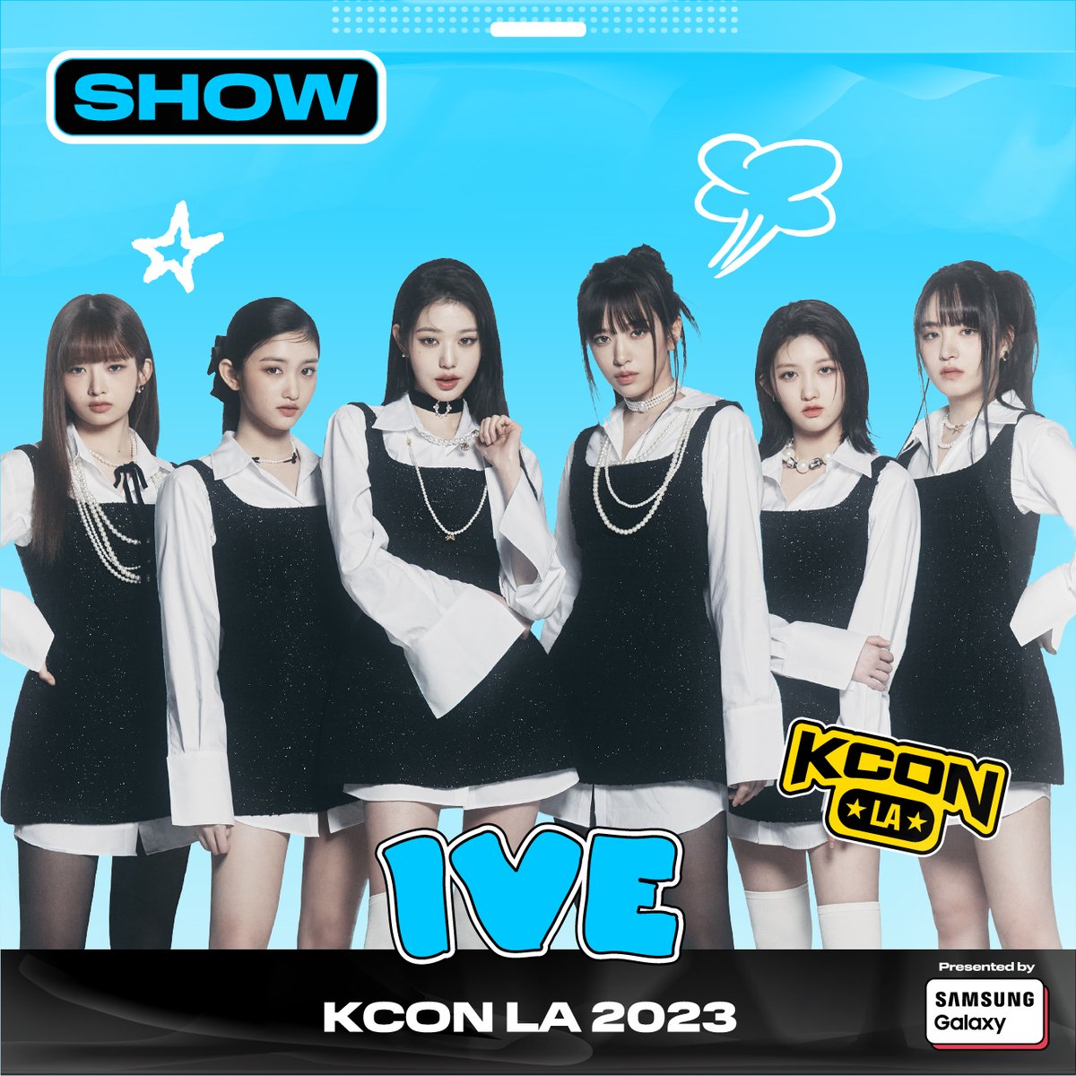 [ #KCONLA2023 ] ARTIST LINEUP

#IVE 

🎈 KCON LA 2023
8.18.~8.20.
Let’s #KCON!