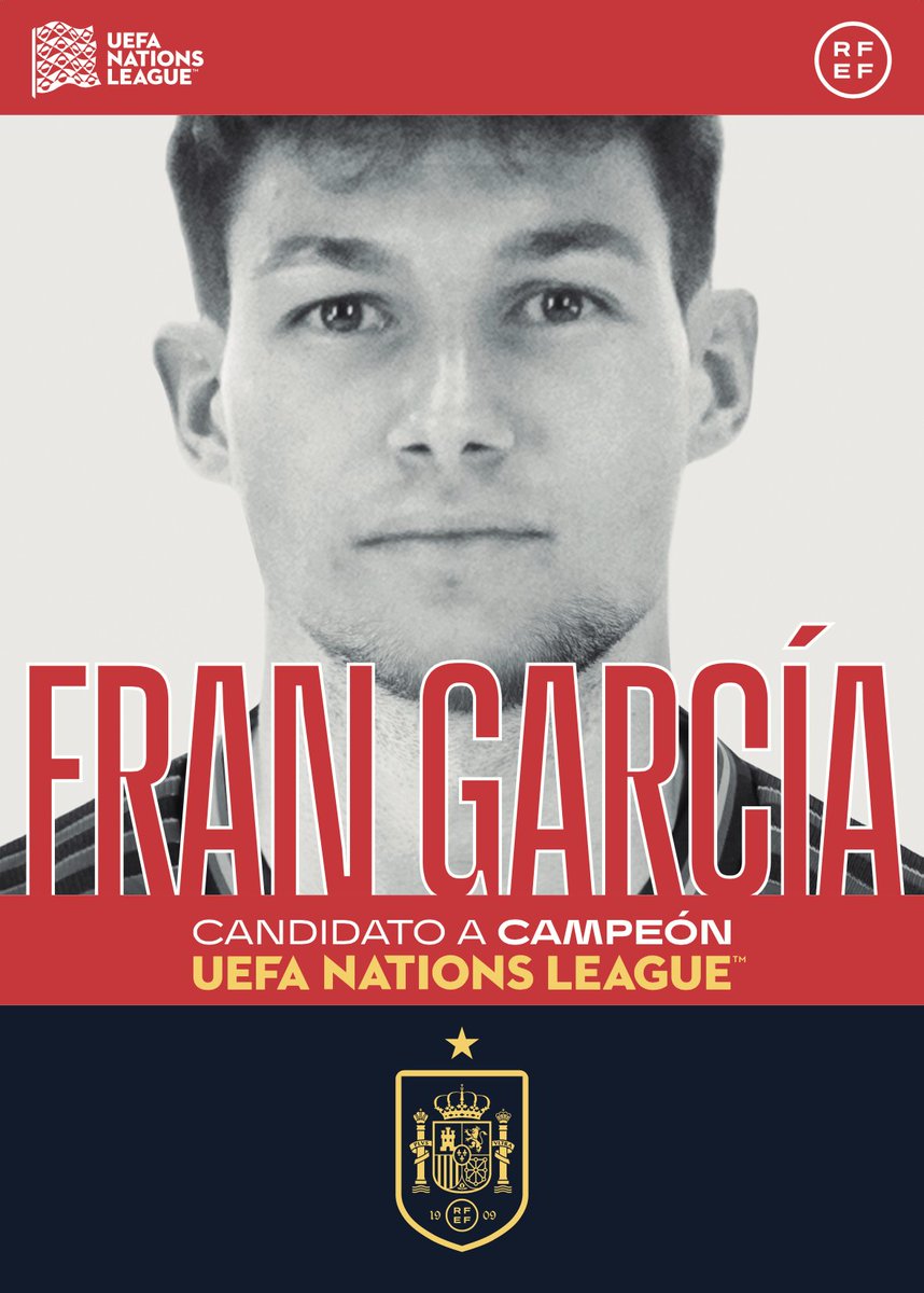 🚨 𝗢𝗙𝗜𝗖𝗜𝗔𝗟 | @Frangarcia_11 se incorpora a la concentración de la @SEFutbol para la #NationsLeague.

🔁 El lateral sustituye a @JuanBernat, quien abandona el grupo por lesión.

ℹ️ bit.ly/Cambio120623

#VamosEspaña