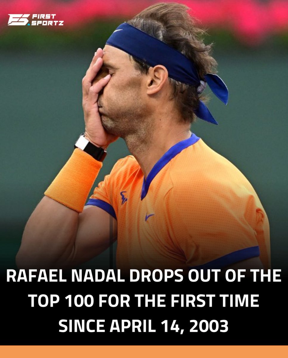 Rafa Nadal has dropped 121 places in the ATP rankings and is now world No. 136 after French Open 2023.🤯

End of an Era 💔🎾