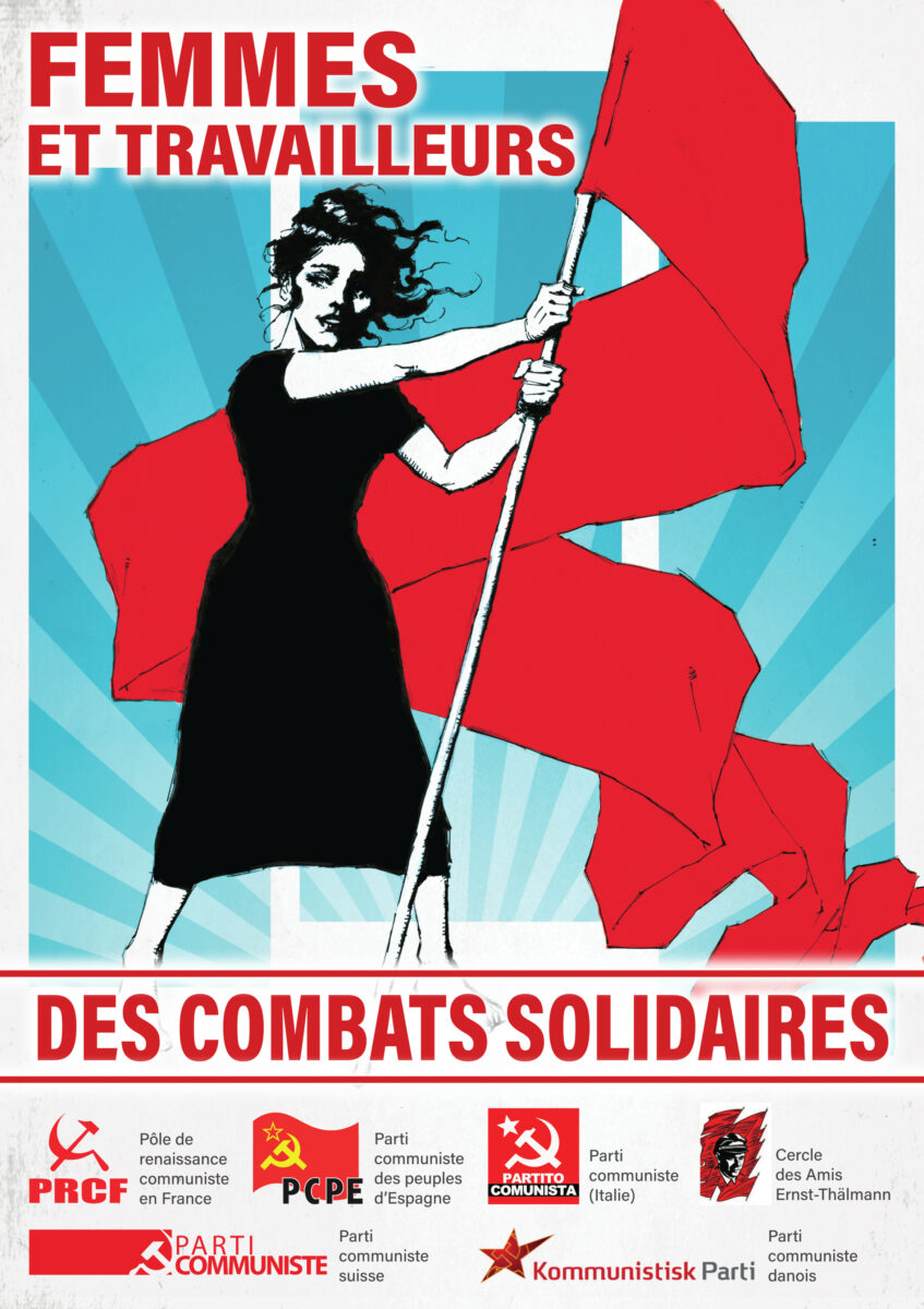 12 juin 1956: jusqu'au 17 juin, Conférence internationale des travailleuses, à l'initiative de la FSM.
44 pays y sont représentés.