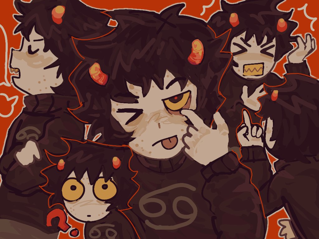 SIX SLASH TWELVE.
#homestuck #karkatvantas #HOM3STUCK