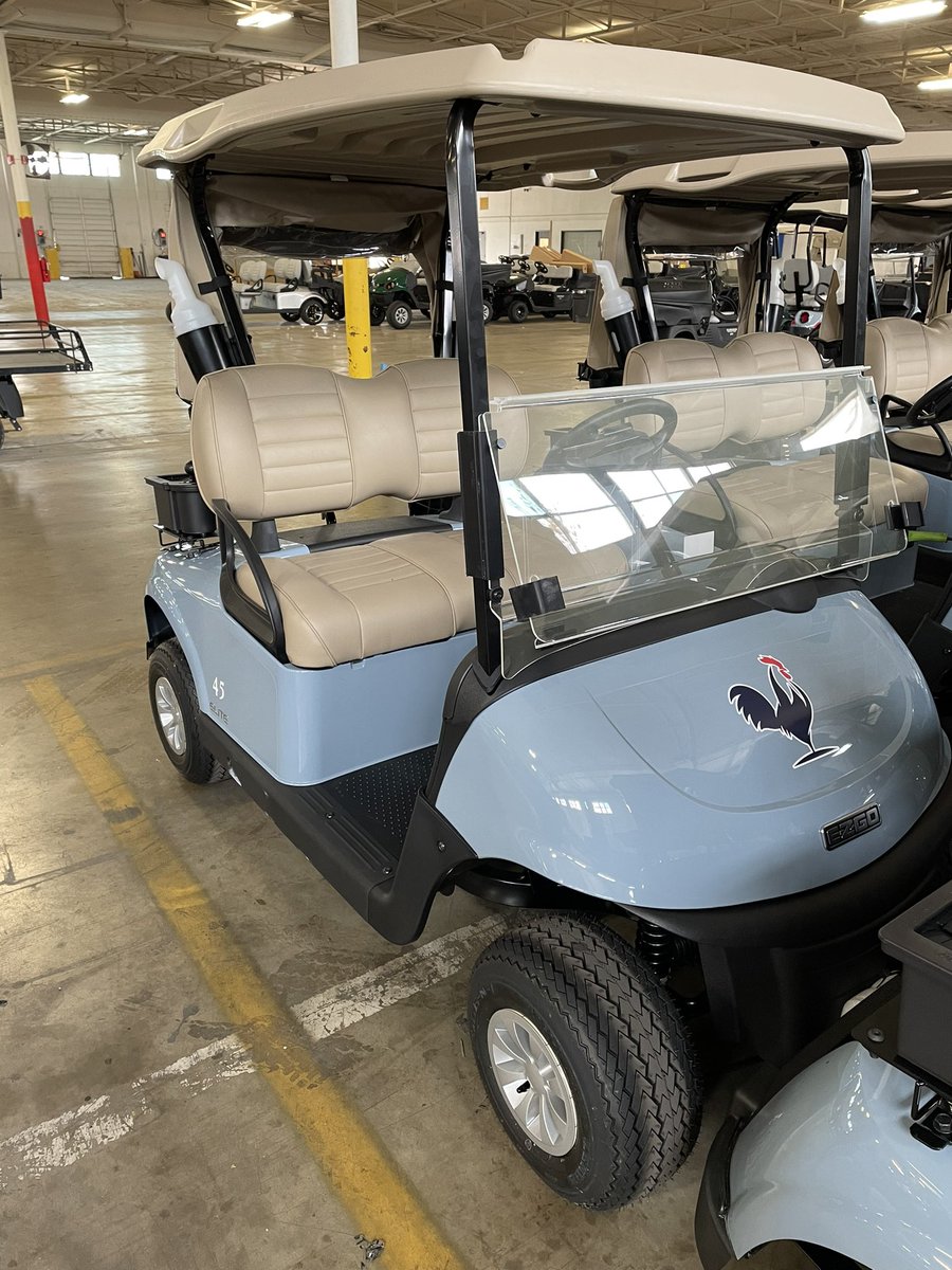 redfeathergc's tweet photo. How we lookin? @EZGOvehicles https://t.co/fpyc2OqeTf