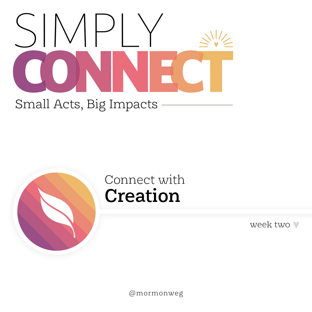 mormonweg's tweet photo. Week 2 of #SimplyConnect : Connecting with Creation 🌳
Discover how connecting with creation intertwines with other aspects of your life, like family, community, or spirituality. It's amazing how nature can nurture our souls and strengthen our bonds. 🌎❤️
https://t.co/r2Q2c7hLer https://t.co/zbe15gGMaf