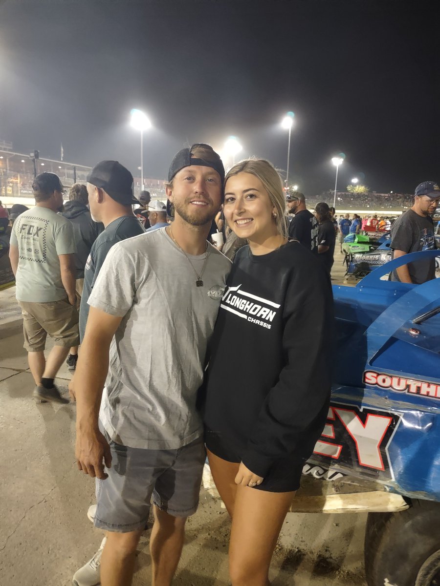 Rhonda Beck (@beckracingmedia) on Twitter photo A photo from Saturday <a href="/EldoraSpeedway/">ELDORA SPEEDWAY</a> of <a href="/trentivey88/">Trent Ivey</a> & his fiance Bayley. Even though he just missed making the Dream 100, it was good to see them smiling. A photo from Saturday <a href="/EldoraSpeedway/">ELDORA SPEEDWAY</a> of <a href="/trentivey88/">Trent Ivey</a> & his fiance Bayley. Even though he just missed making the Dream 100, it was good to see them smiling.