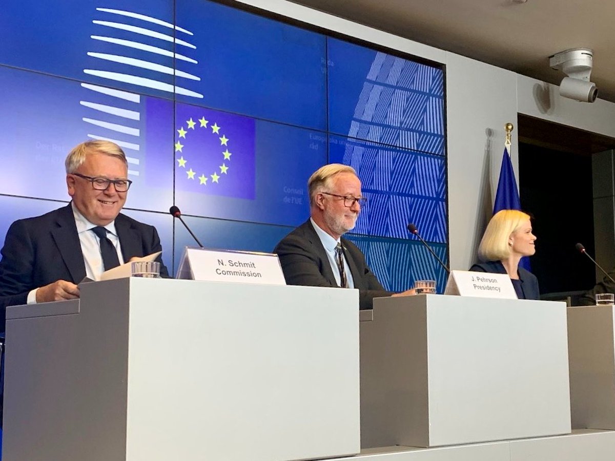 Bonnes nouvelles de Luxembourg après le Conseil #EPSCO.

🇪🇺 ministers agreed their positions on #PlatformWork & limits in lead and diisocyanates exposures.

Grattis @sweden2023eu. Looking forward to further improving working conditions in our Union with @Europarl_EN & #EU2023ES