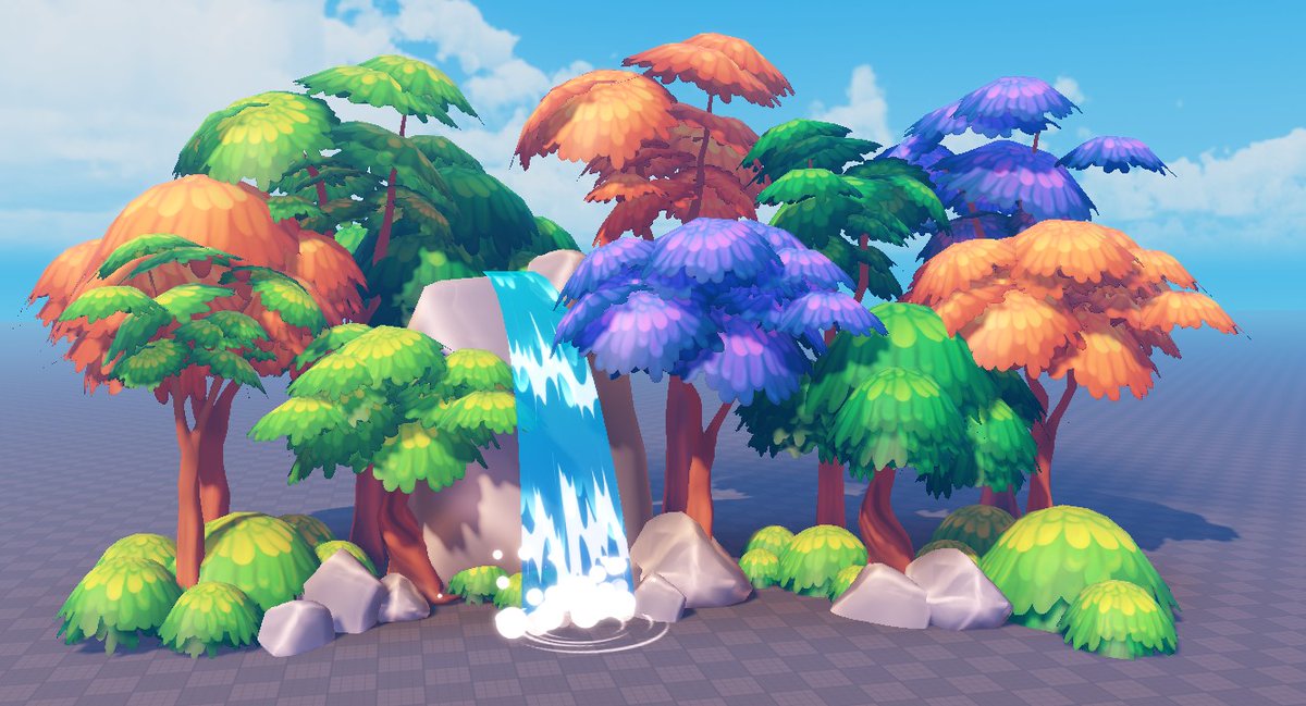 Stylized Landscape for something.. 🍃
|#Roblox | #RobloxDevs | #RobloxDev|