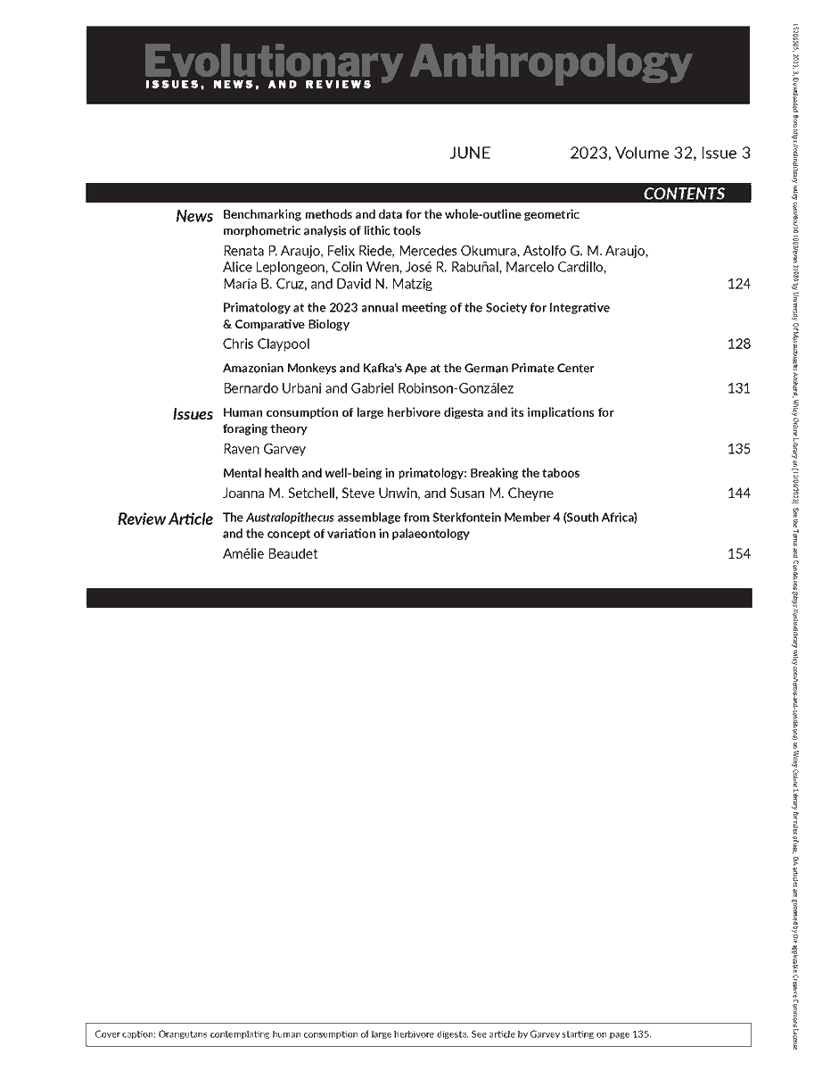 Evolutionary Anthropology tweet media