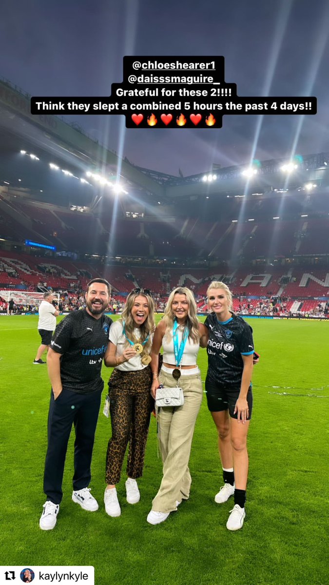 For those of you not on IG:

Love this photo and how happy everyone is.  🥰

📸 : @kaylynkyle  🙏

#martincompston #socceraid #socceraid2023 #lineofduty #worldxi