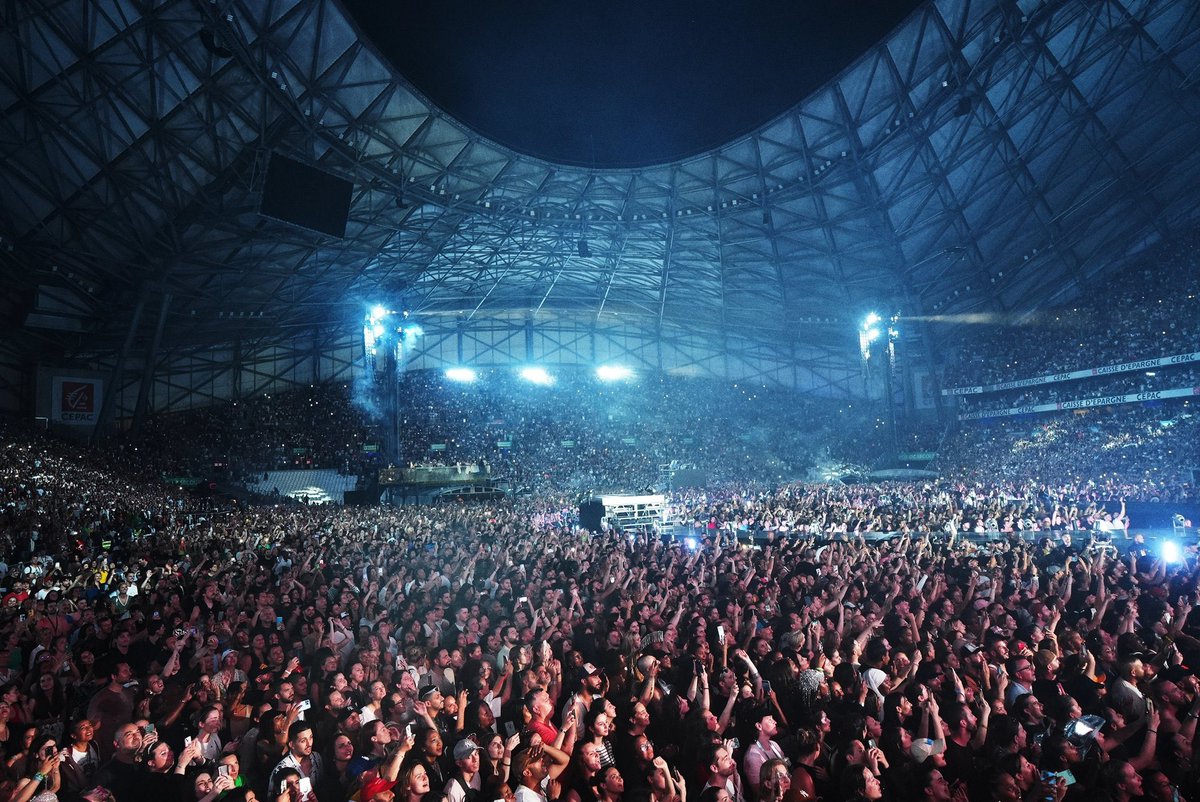 Com espetáculo para 58 mil pessoas, Beyoncé quebra RECORDE dos Rolling Stones e tem o show mais assistido da história no Estádio Orange Velodrome, em Marseille, na França. Mais um SOLD OUT da #RENAISSANCEWorldTour!