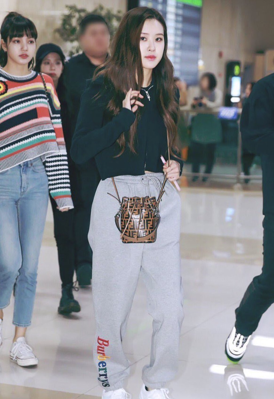Burberry rainbow store logo sweatpants Burberry rainbow store logo sweatpants