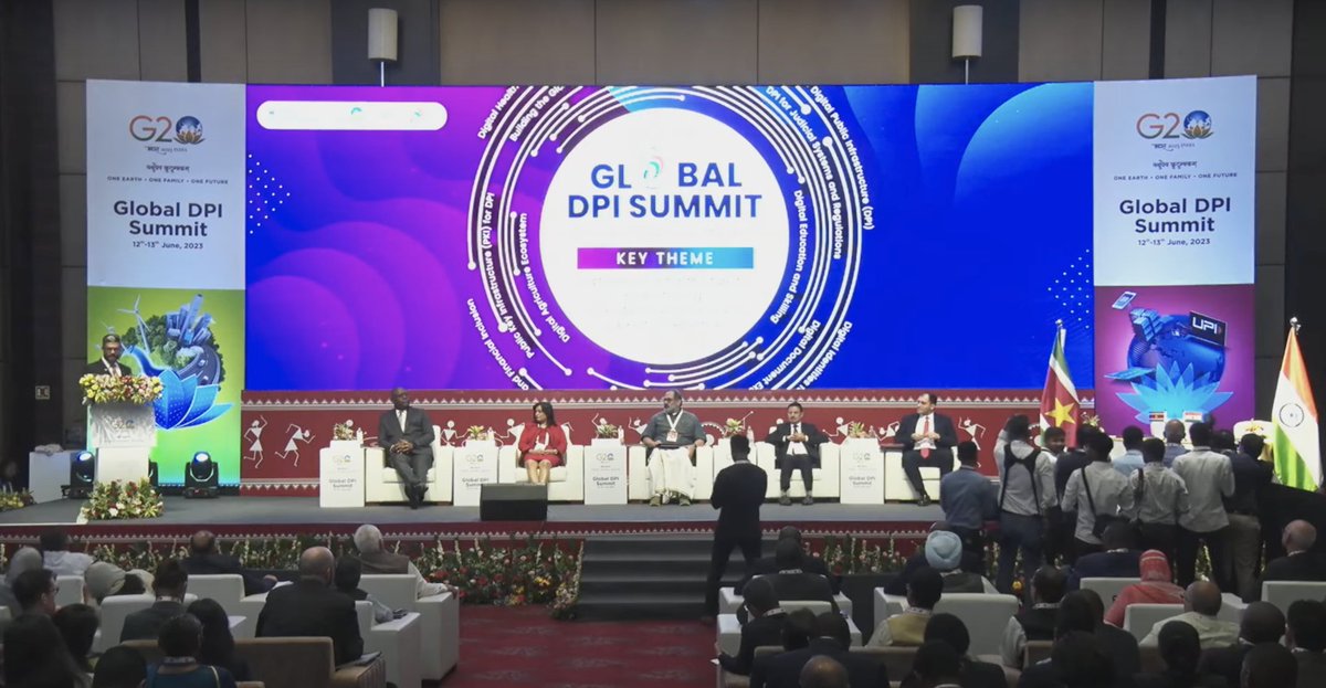 anirchowdhury's tweet photo. Wonderful scenes today at the #GlobalDPISummit in Pune. #G20 leaders from across the globe have gathered to discuss and collaborate ways to improve public services.

#G20DEWG #G20India #DPISummit #DigitalPublicInfrastructure https://t.co/N13xAJUmrg
