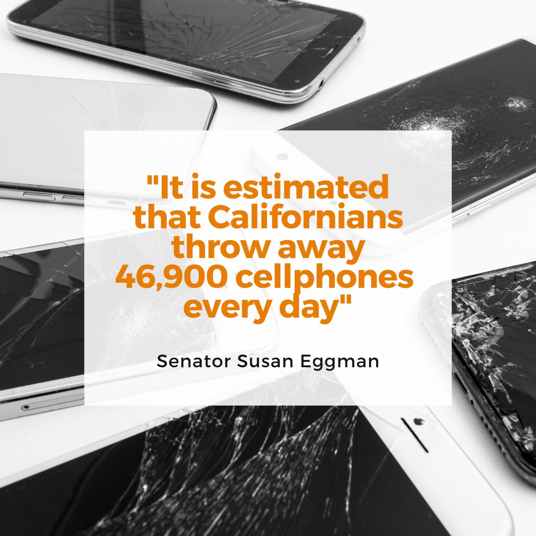 Keep electronics working longer with #SB244, The Right to Repair Act! @SenSusanEggman
#RightToRepair #EWaste #ElectronicWaste #CellphoneRepair

@CALPIRG @iFixit