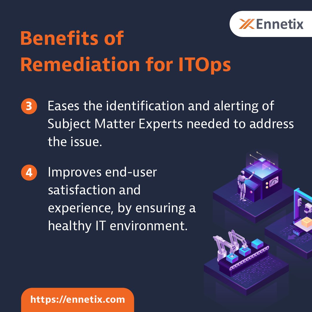 Ennetix Remediation offers a cost-effective approach to remediating contaminated sites, allowing you to make the most of your infrastructure investment.

#Remediation #Ennetix #Remediationplatform #ITops #ITenvironment