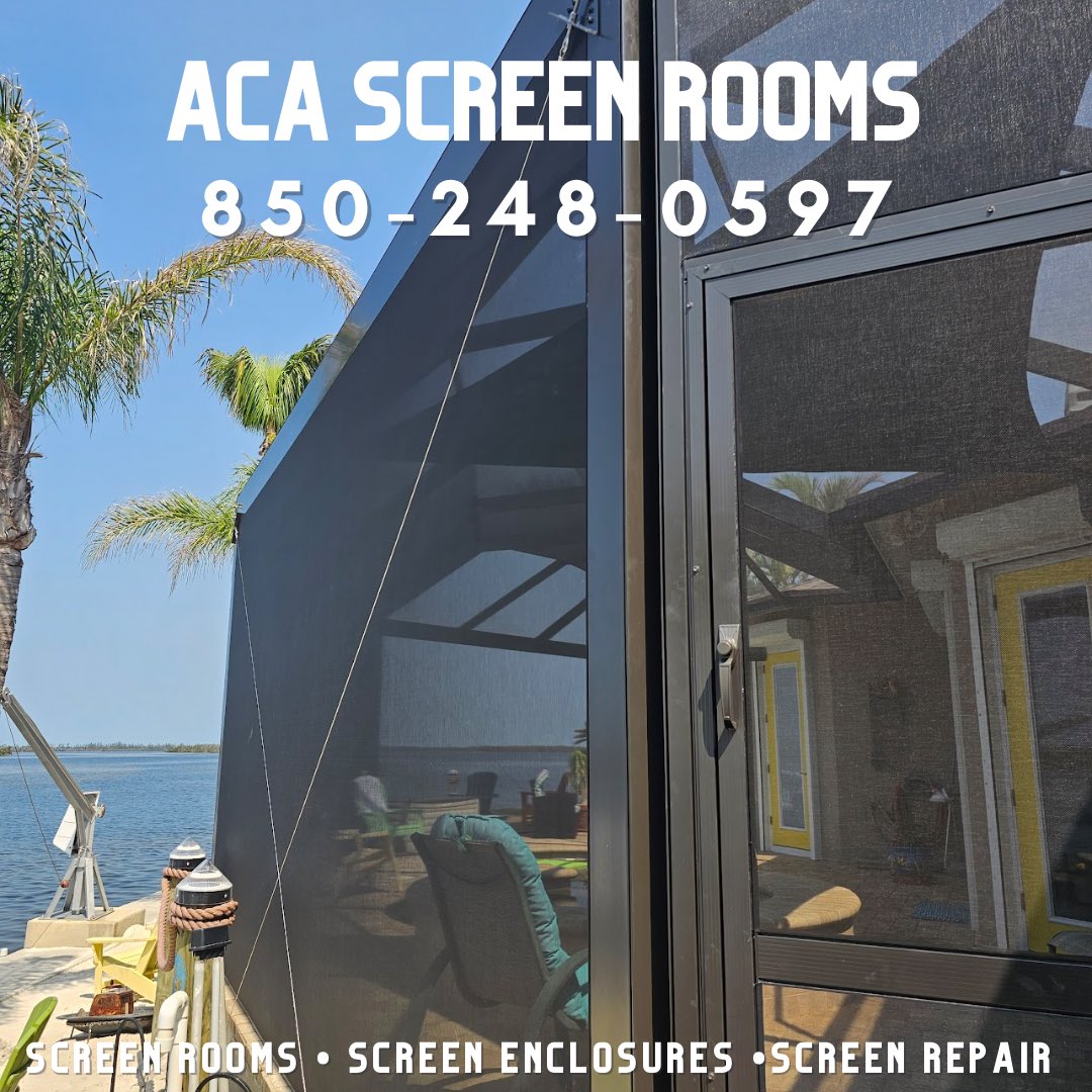 If you’re in the market for a new pool enclosure or screen room, give us a call! We use the highest quality products to give your screen the longest life possible! 

📞 850-248-0597

#acascreenrooms #panamacitybeach #destin #screenrooms #panamacity #screenenclosure #30A