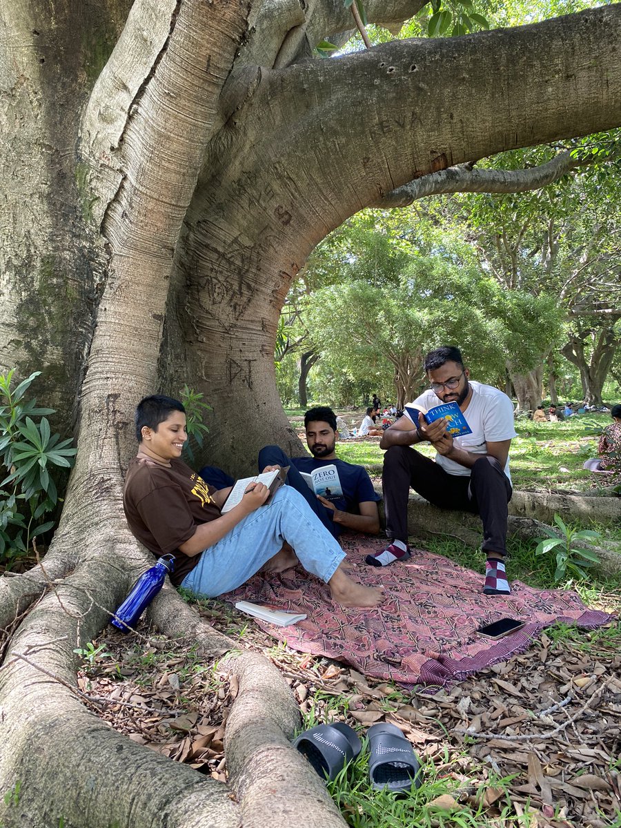 Our hearts are filled with overwhelming joy as 100+ readers joined us for the 4th edition of <a href="/lalbaghreads/">Lalbagh Reads</a> 🌟 

Under the shade of towering trees, people gathered, lost in the enchanting world of books 🌿📚🥰