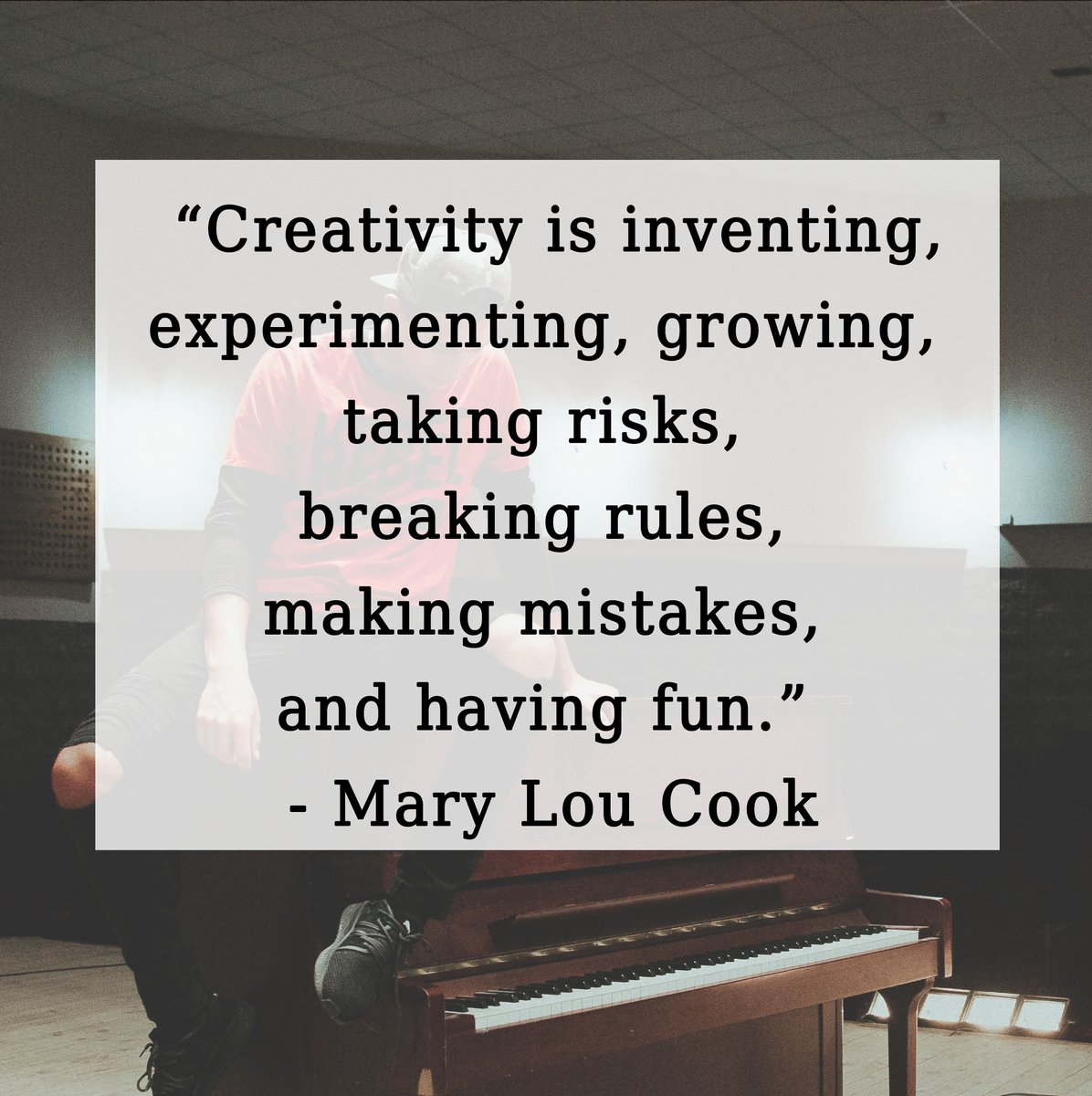 Happy monday and happy practice! #creativity #creativequotes #quoteoftheday