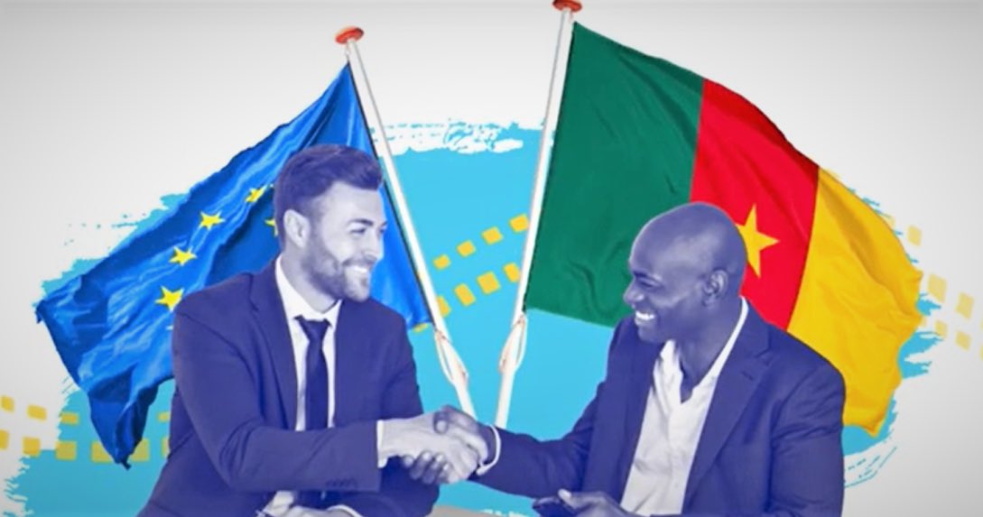 legecam_cm's tweet photo. [Appel à Candidatures 📣]

La Délégation de l'Union européenne 🇪🇺 et le gouvernement camerounais organisent un prix à l’honneur des entreprises qui ont su relever le défi et bénéficient des opportunités offertes par l'Accord de Partenariat Economique (APE).

Le «Prix APE» est aussi une occasion pour encourager d’autres entreprises camerounaises à faire avancer l’économie grâce au commerce international.

Votre candidature ici: https://t.co/Zz0yDMdcyV