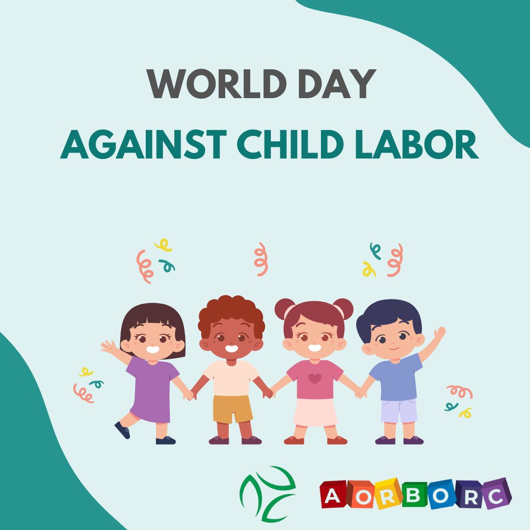AorborcTech's tweet image. 🚫🧒 Today is World Day Against Child Labour, and at AorBorC, we stand against child labour in all its forms. Let's create a world where every child can thrive and grow together. 💙✨ #NoChildLabour #EthicalBusiness #CreatingABetterFuture