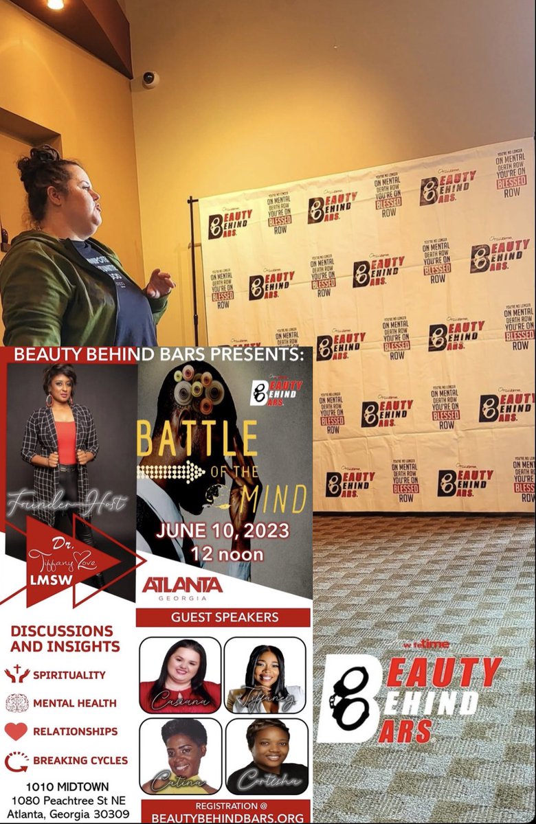 CasianaFoghis's tweet photo. Late post: landed in Atlanta and went to my next assignment Beauty Behind Bars. #freedom #prisonreform #testimony #takingactionforgood #tellyourstory #keeppushing https://t.co/nrkPfahfz1