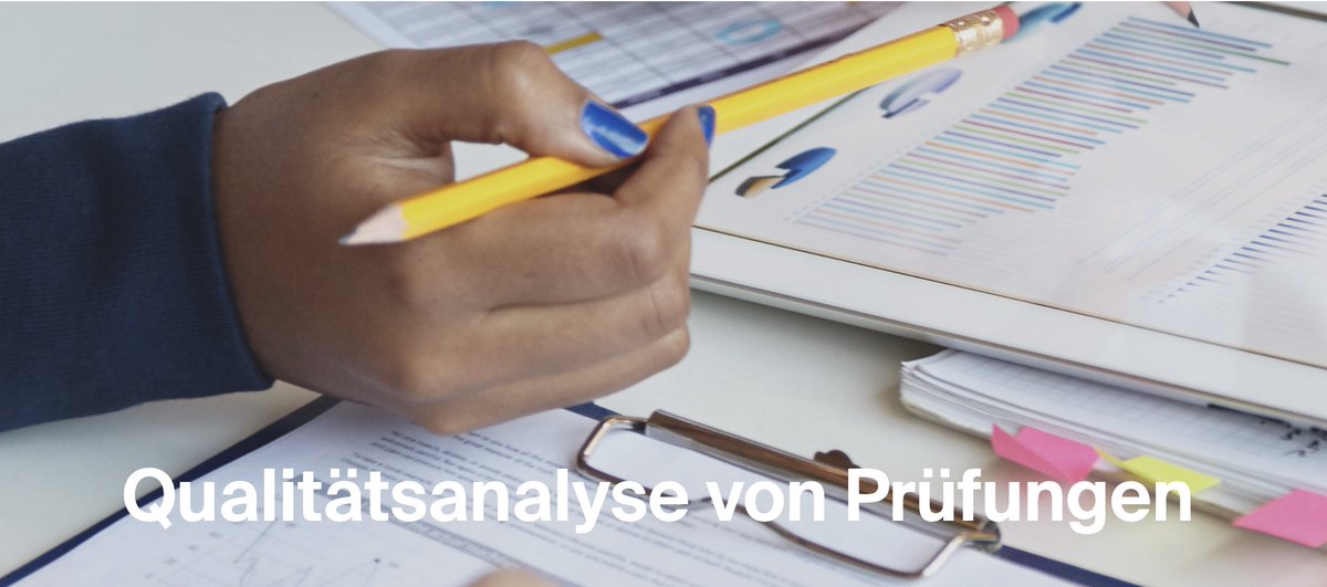 Haben Sie sich schon einmal überlegt, nicht nur studentische Prüfungsleistungen zu bewerten, sondern auch die Prüfung selbst?
teachingtools.uzh.ch/de/tools/quali…